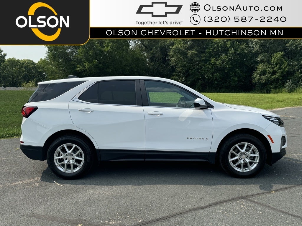 Used 2022 Chevrolet Equinox LT with VIN 3GNAXUEV7NL269707 for sale in Redwood Falls, Minnesota
