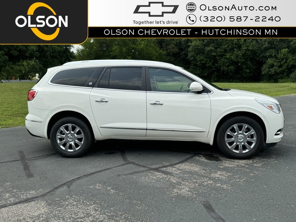 Used 2015 Buick Enclave Leather with VIN 5GAKRBKD0FJ231558 for sale in Redwood Falls, MN